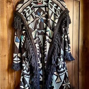 Johnny Was Duster- sweater coat
